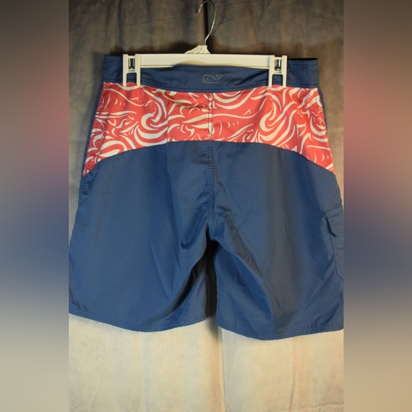 Vineyard Vines Shorts Men's 32  Blue Swim Trunks - Picture 2 of 5